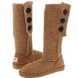 UGG Classic Cardi Knit Boots